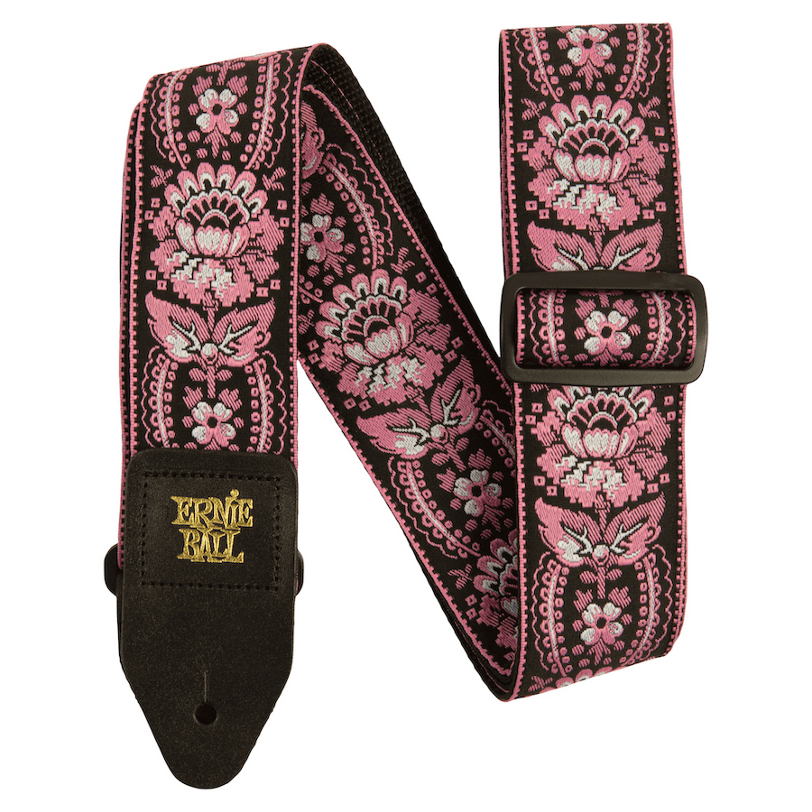 Ernie Ball EB-5347 Pink Orleans Jacquard Guitar Strap