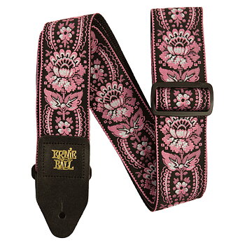 Ernie Ball EB-5347 Pink Orleans Jacquard Guitar Strap
