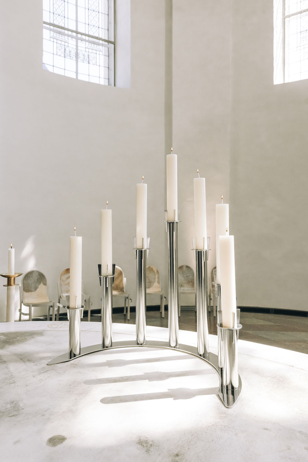 Ljusstake - Omni Silver - 4