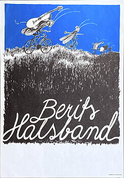 BERITS HALSBAND - Svensk / Skandinavisk Turnéaffisch (1976) 