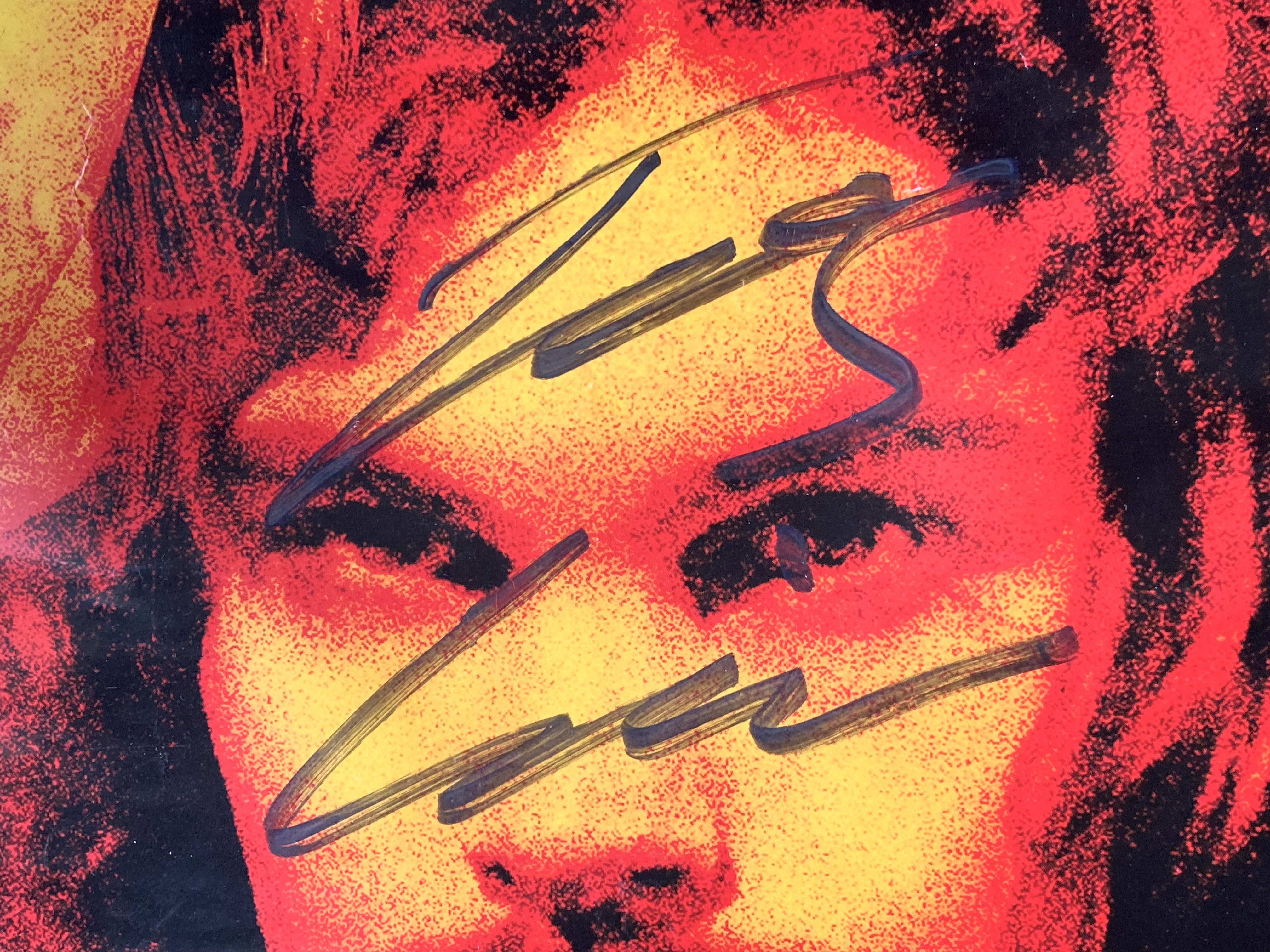 CAPTAIN MURPHY - Swedish TOUR poster (2004) - SIGNED! - 2