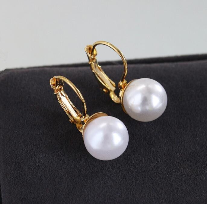 Örhängen "Pearls" med 18K Guldplätering - 2