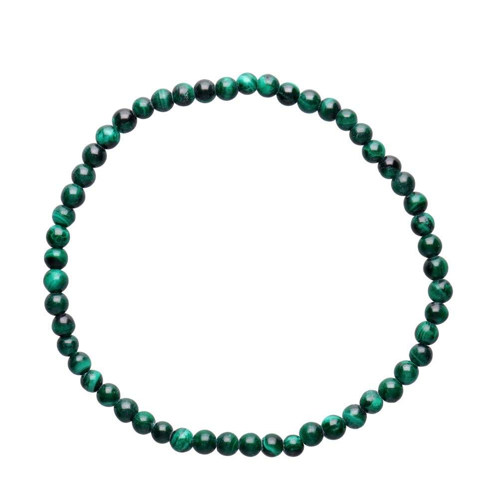 Malakit  Armband  - 4mm Pärlor - 2