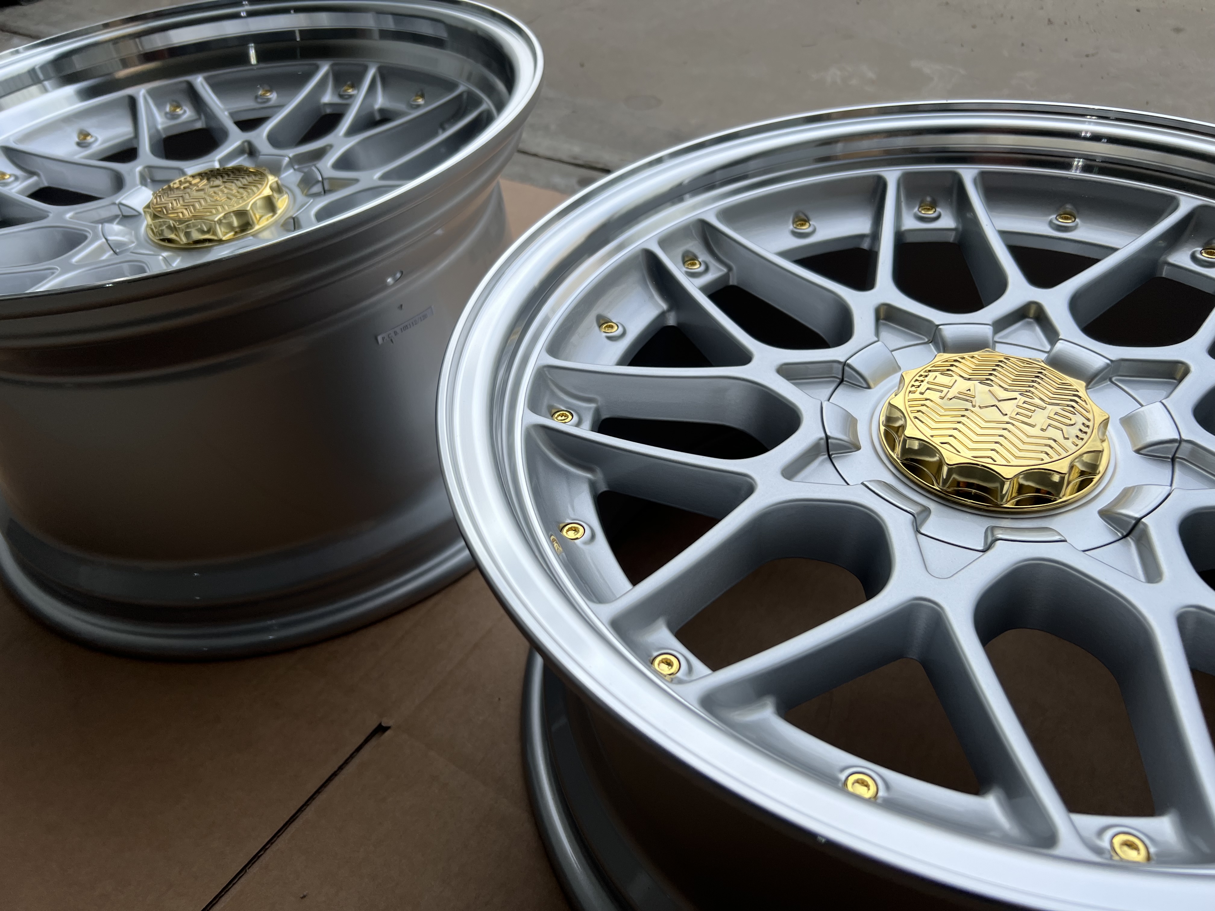 18" Haxer RS2 Silver/pol 5x112 5x120 - 4