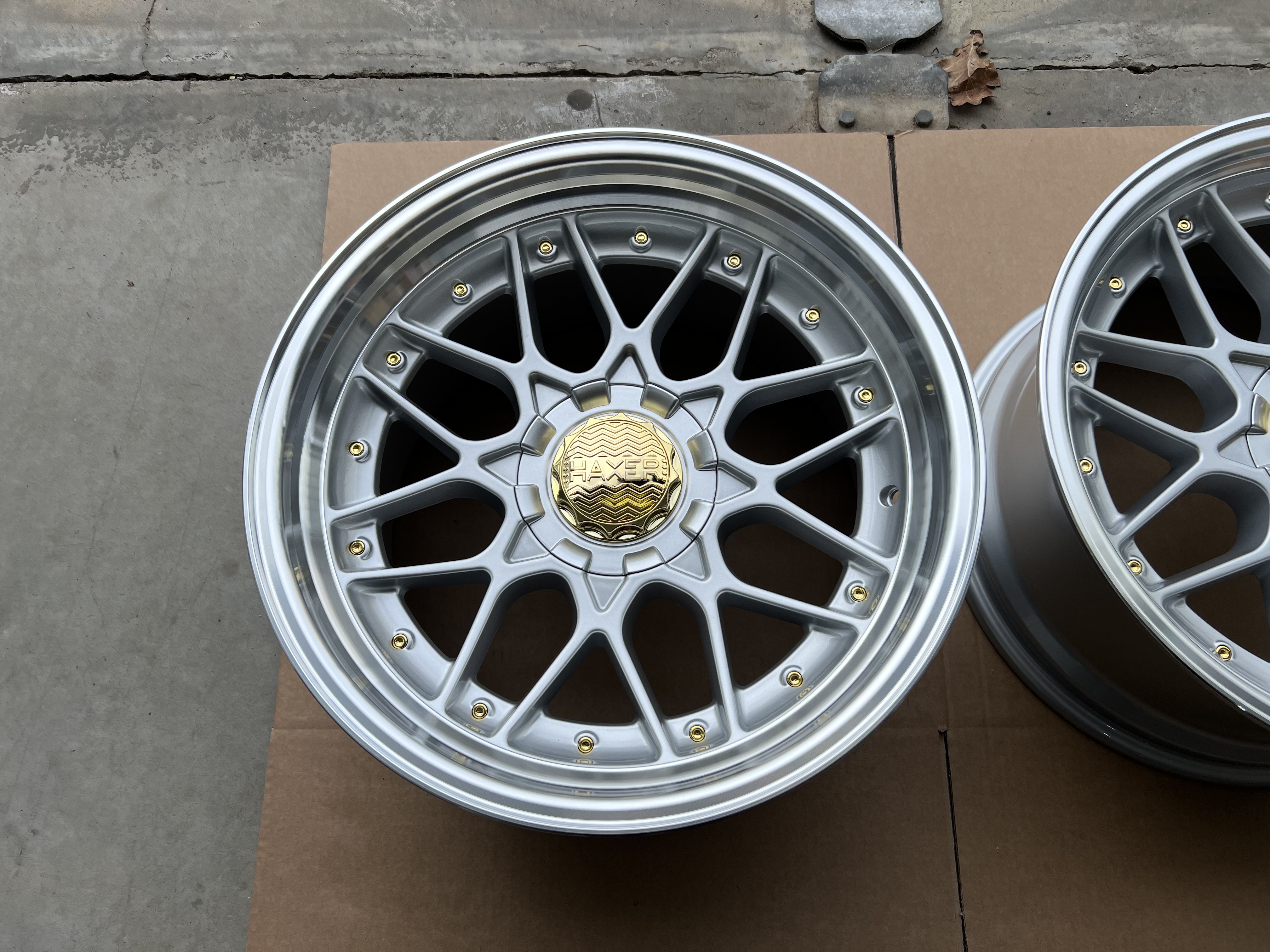18" Haxer RS2 Silver/pol 5x112 5x120