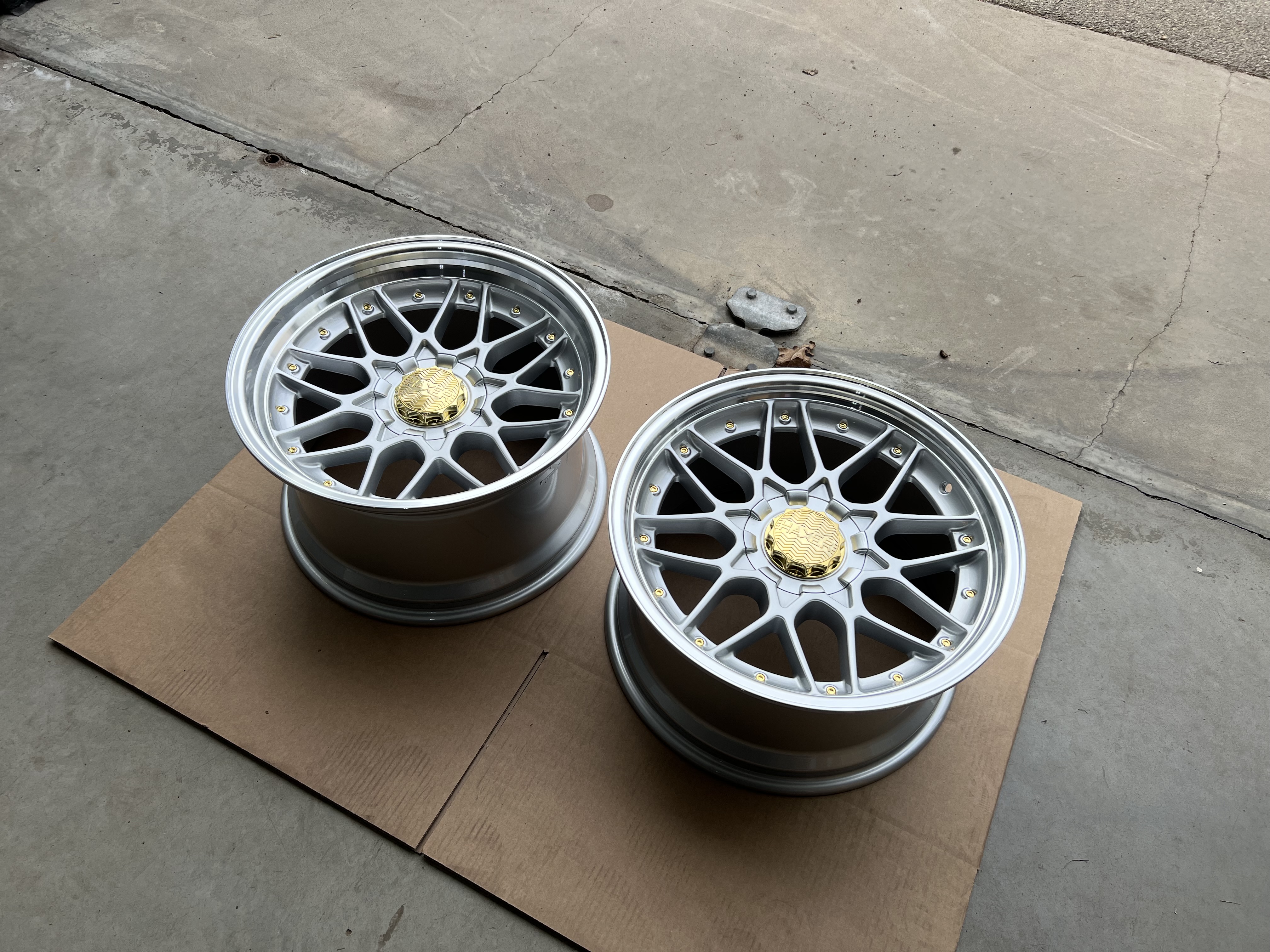 18" Haxer RS2 Silver/pol 5x112 5x120 - 3