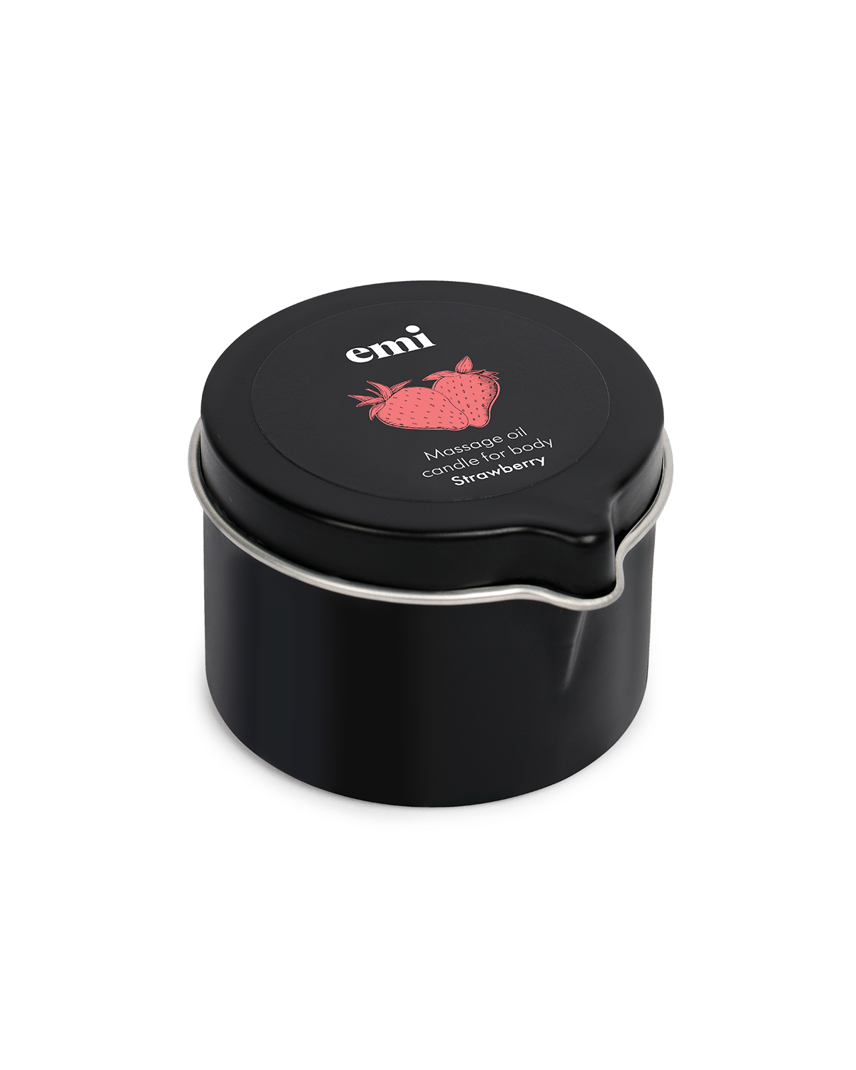 Massage Candle Strawberry, 30 g - 2