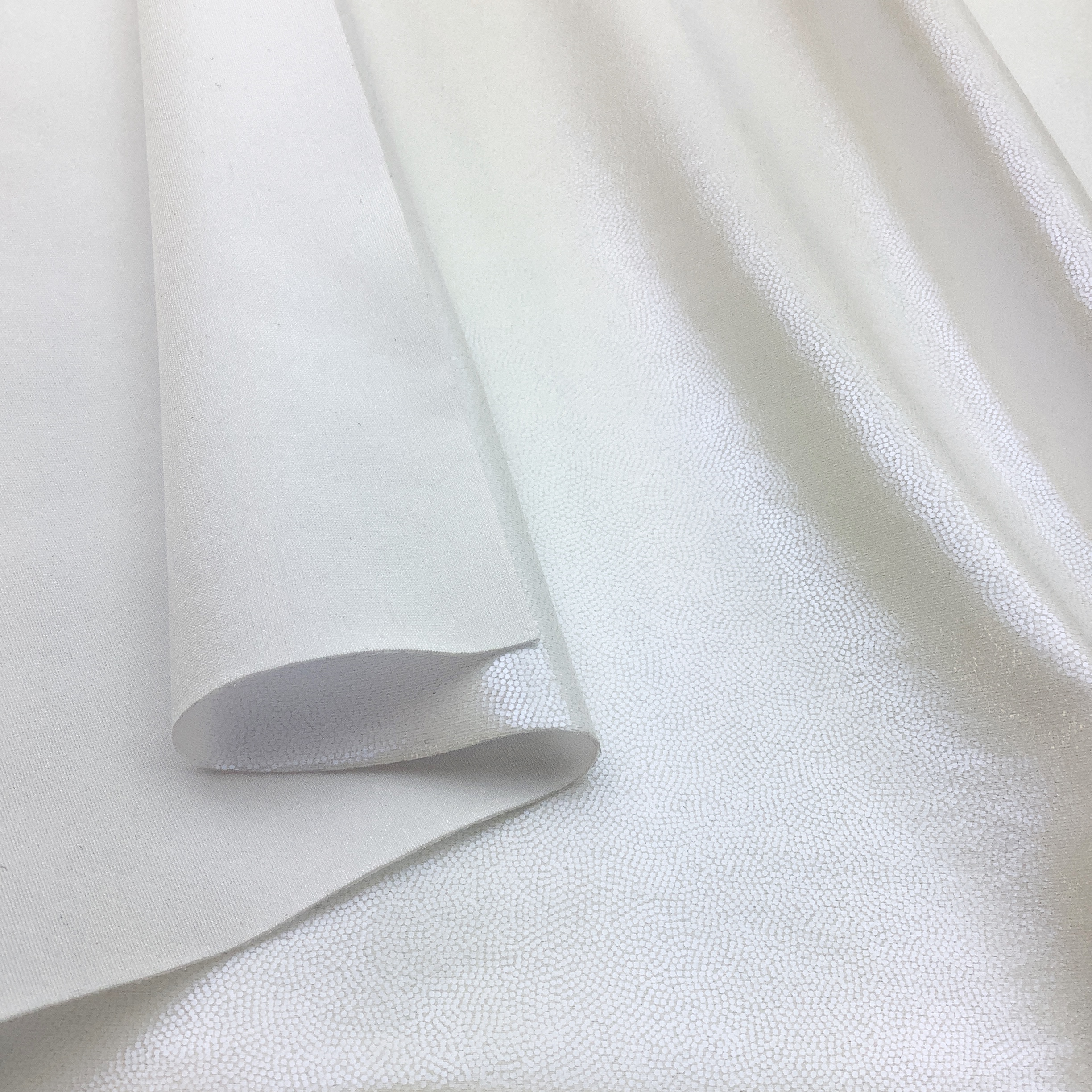 Folietryckt lycra Vit TL350