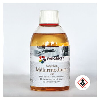  FÖRTUNNING MÅLARMEDIUM, flera val