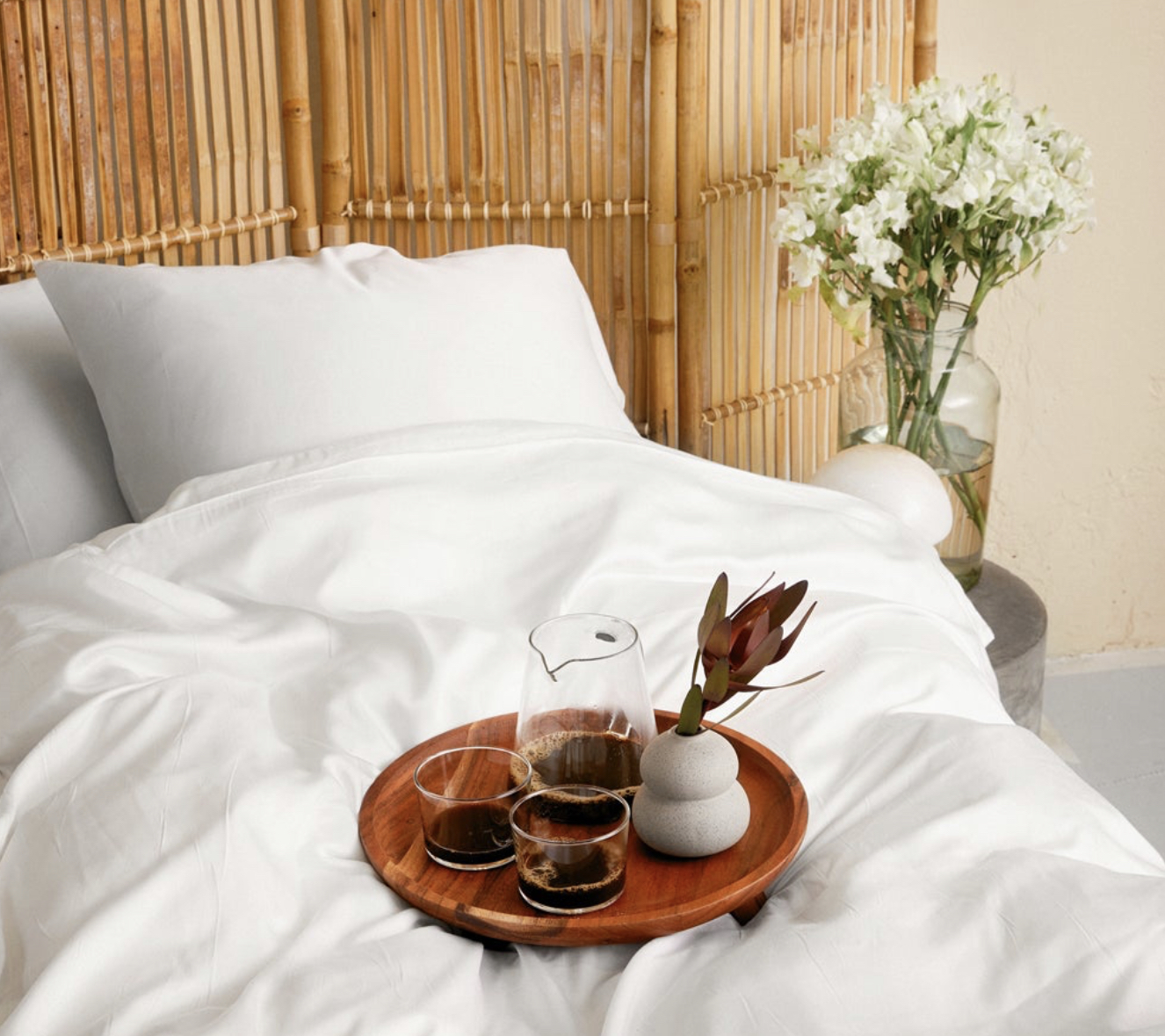 Bäddset Bambu Lyocell 150x210 cm