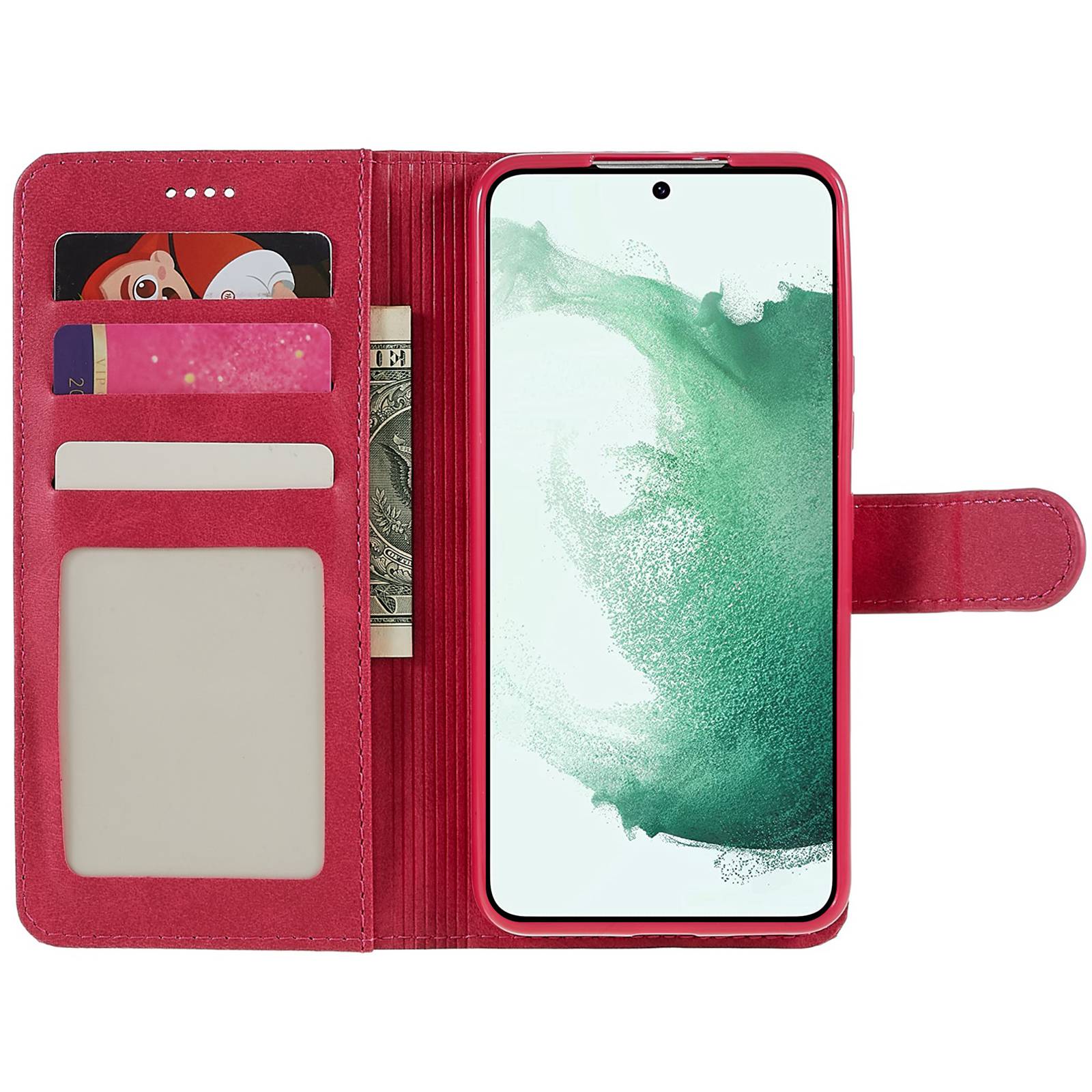 Samsung Galaxy S22 Plus Wallet Case - Pink - 2