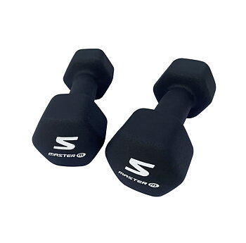 Master Neoprenhantel, 5 kg (1 par)