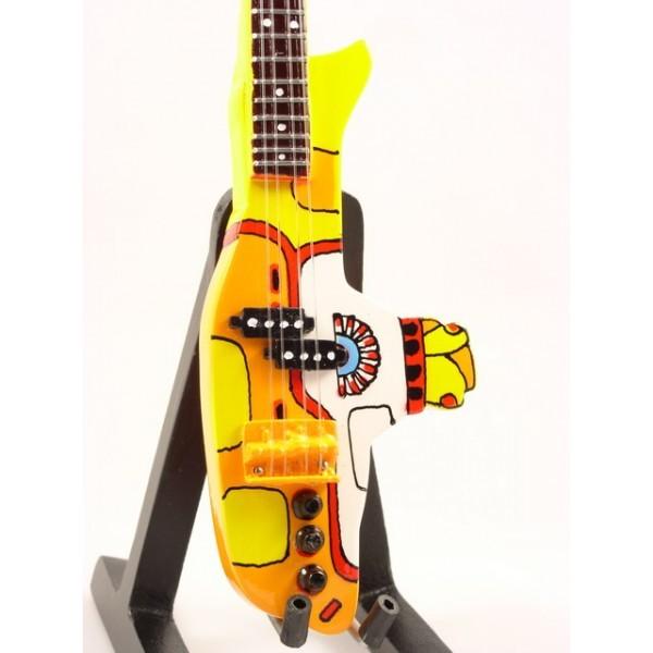 Mini guitar: Beatles - Paul McCartney - Yellow Submarine Tribute