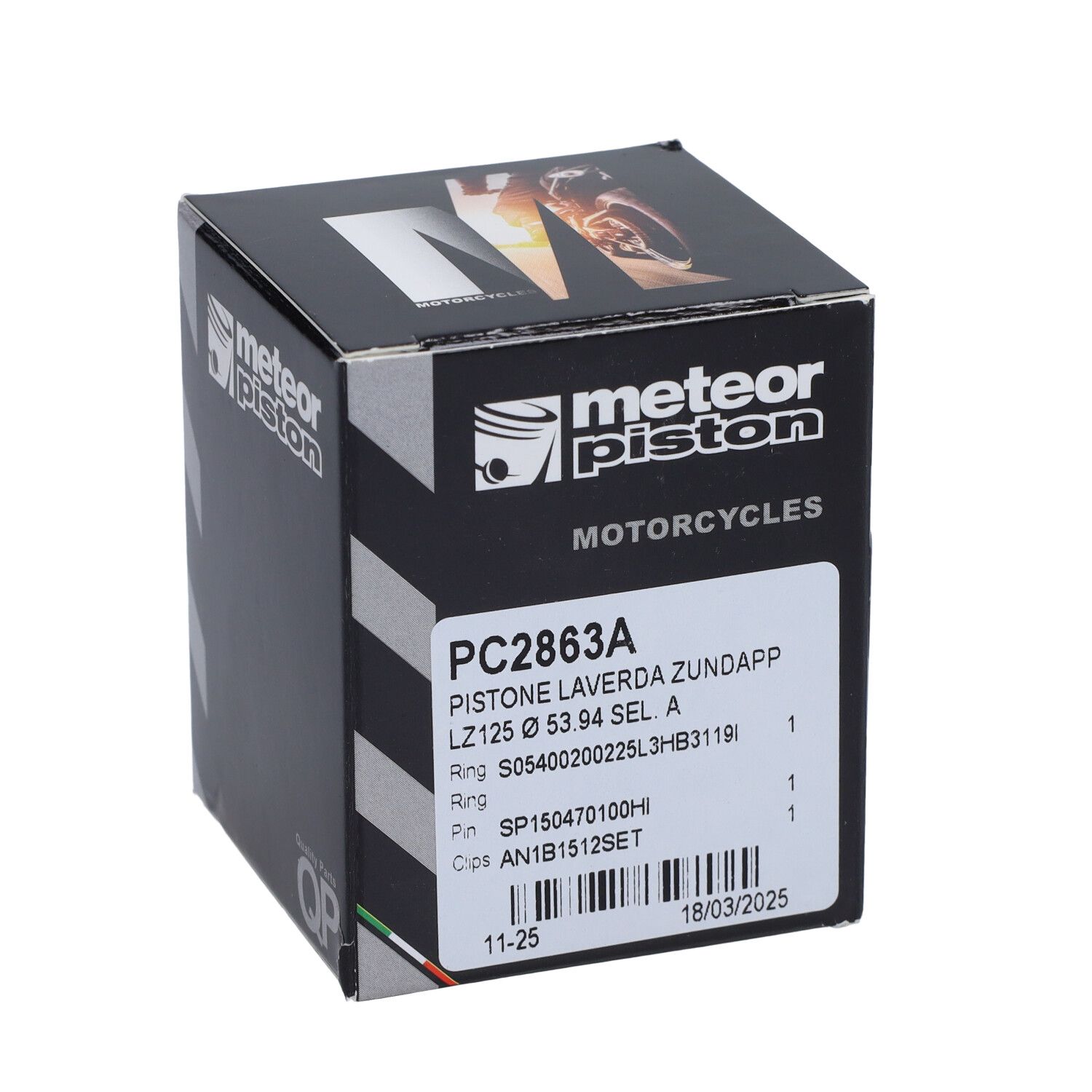 Stempel 54 mm, Meteor, Zündapp 125 cc Klass A - 3