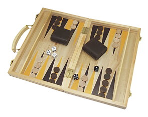 Brain Games Backgammon in case