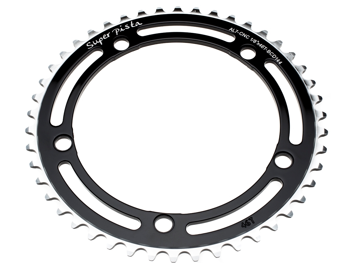 BLB SUPER PISTA CHAINRING - BLACK 48T