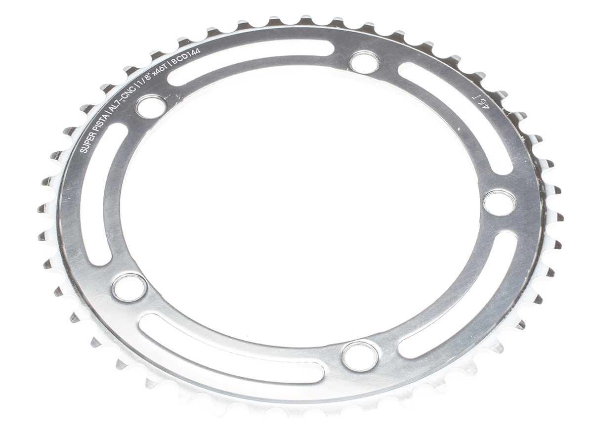 BLB SUPER PISTA CHAINRING - SILVER 48T