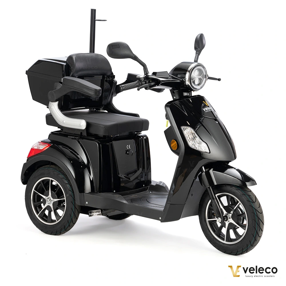 Gå-scooter Draco Svart - 4