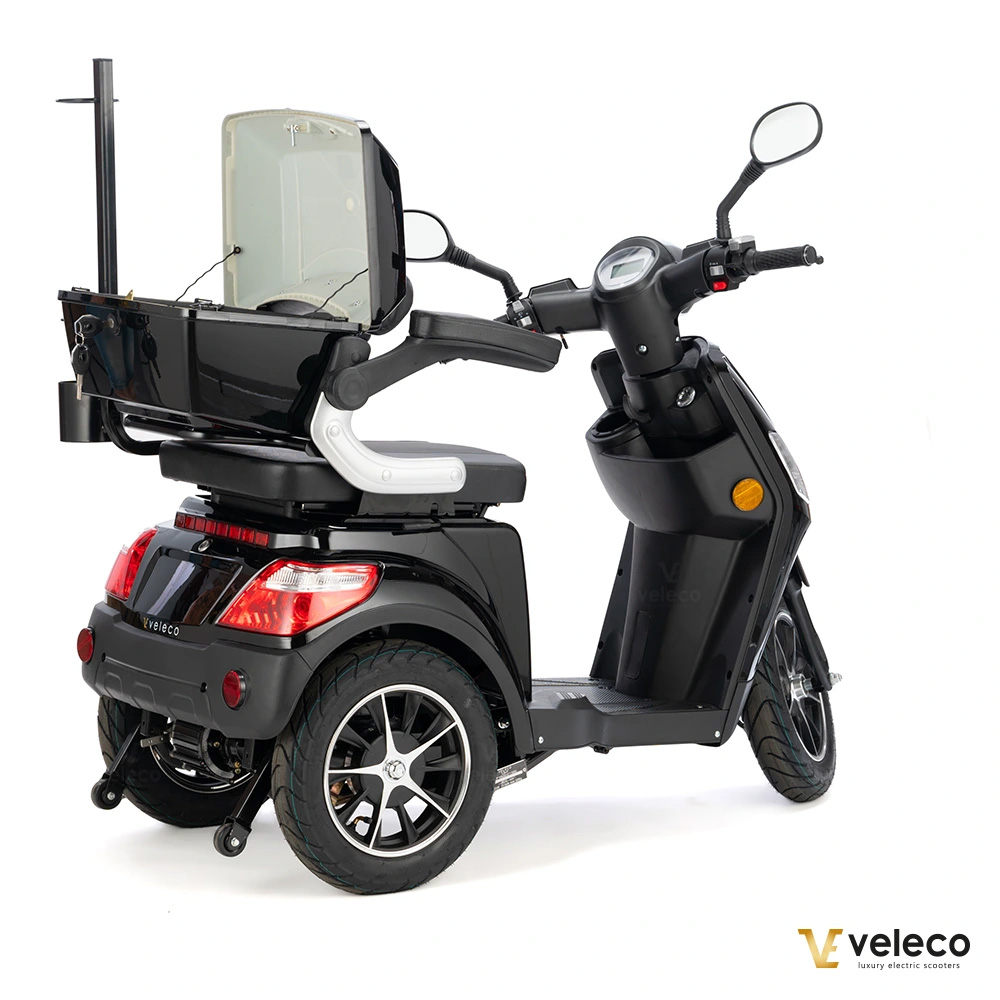 Gå-scooter Draco Svart - 12