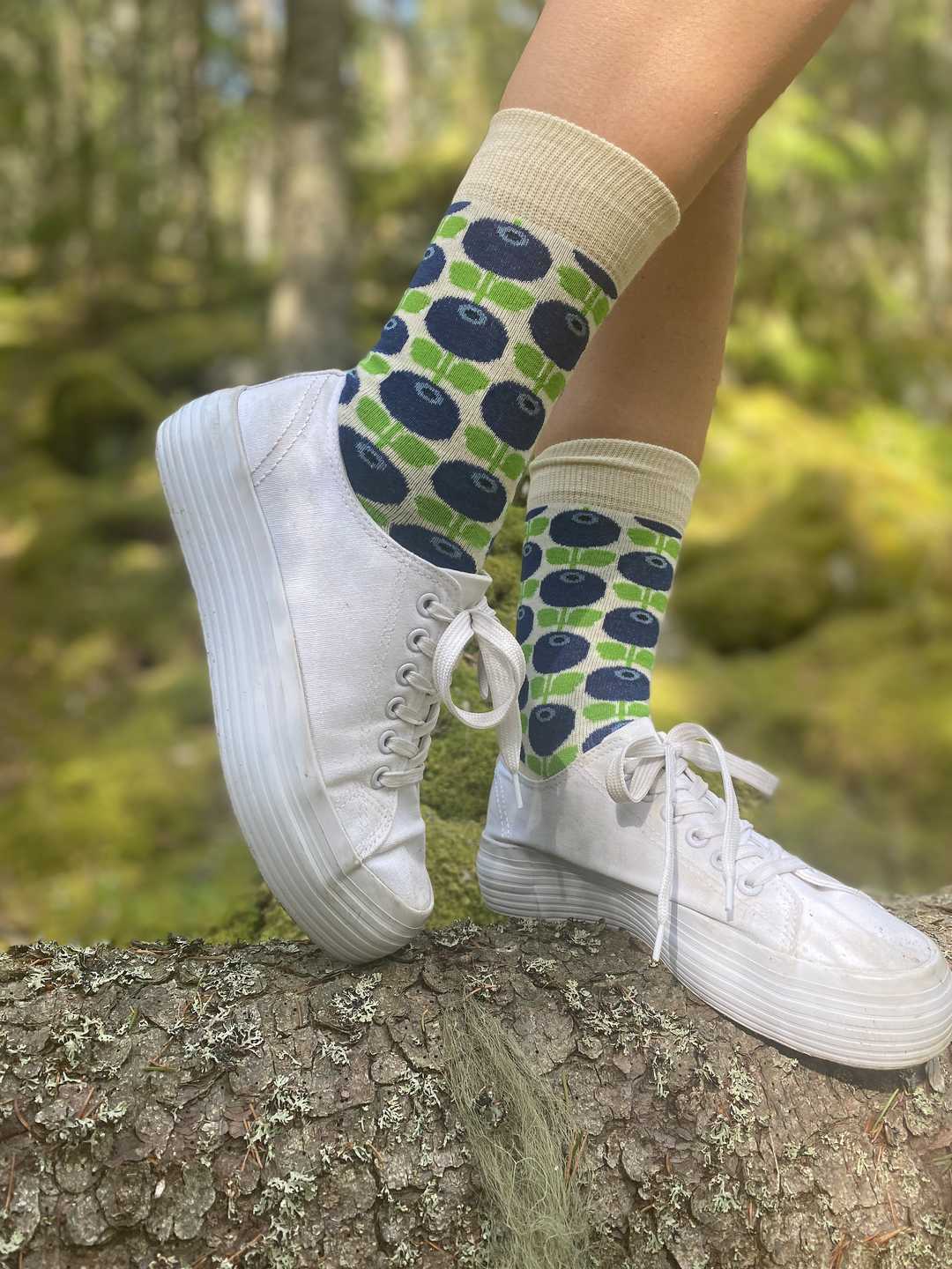 Strumpor Blåbär, 36-40 - 4