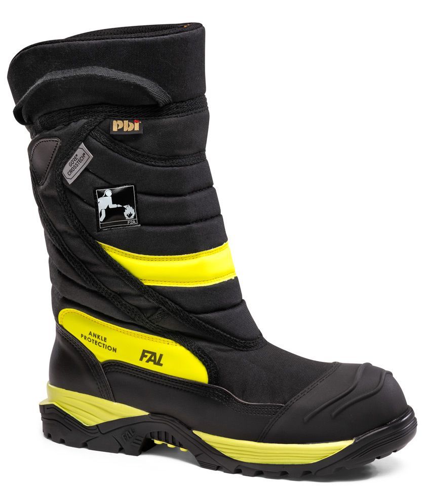Brannstøvel - FAL FTX9000 i PBI , F2A+SRC +HI3+CI+AN  EN 15090: 2012 / EN ISO 17249 