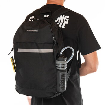 STAY STRONG V2 WORD BACKPACK - BLACK