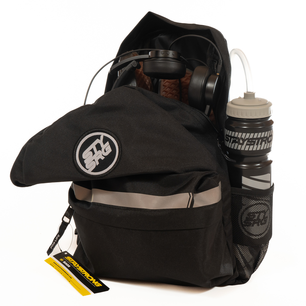 STAY STRONG V3 ICON BACKPACK - BLACK - 2