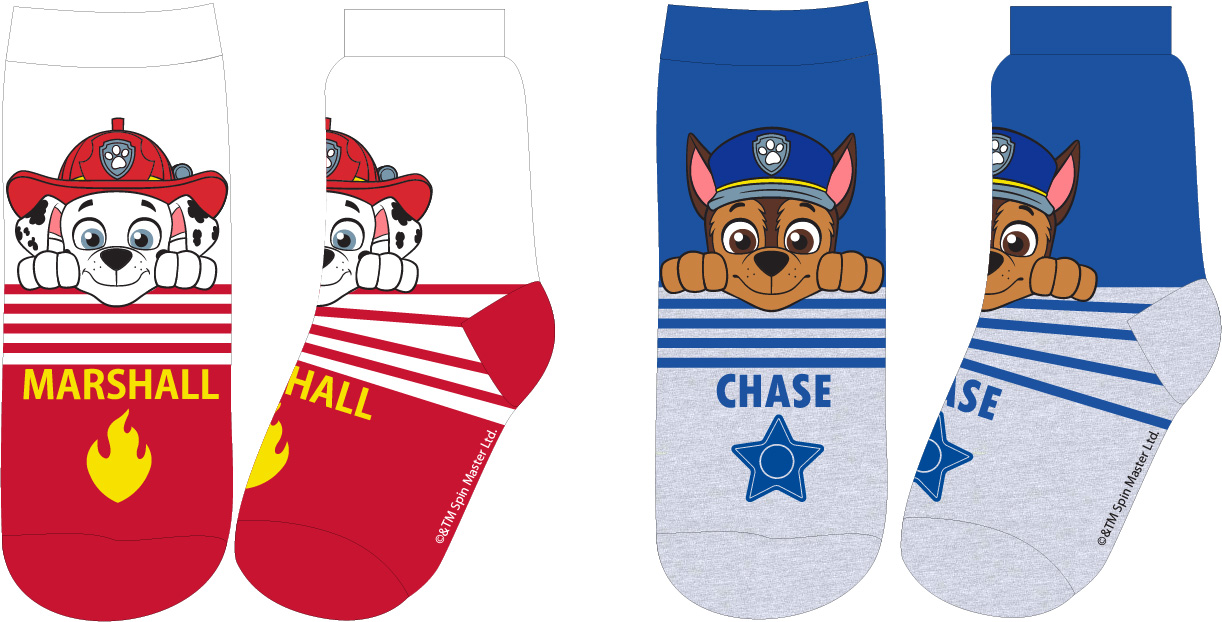 Paw Patrol Strumpor 2-pack