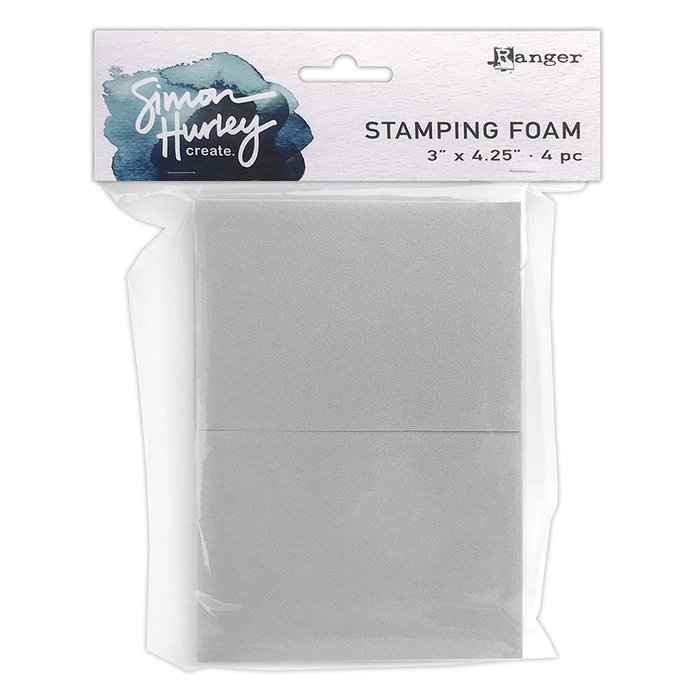 Ranger Simon Hurley Stamping Foam 3”x4,25”  4 pc 