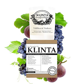 Klinta massageljus/doftljus - Vildfikon & Vindruva