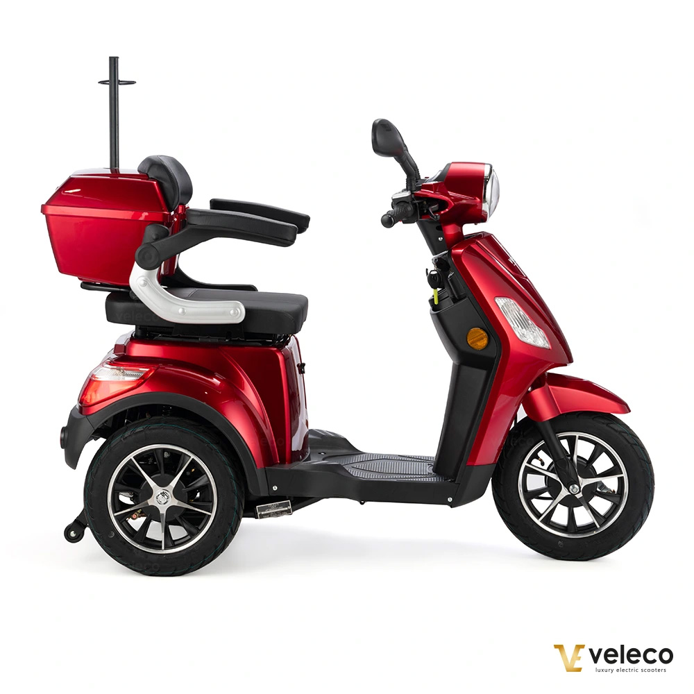 Gå-scooter Draco Röd - 6