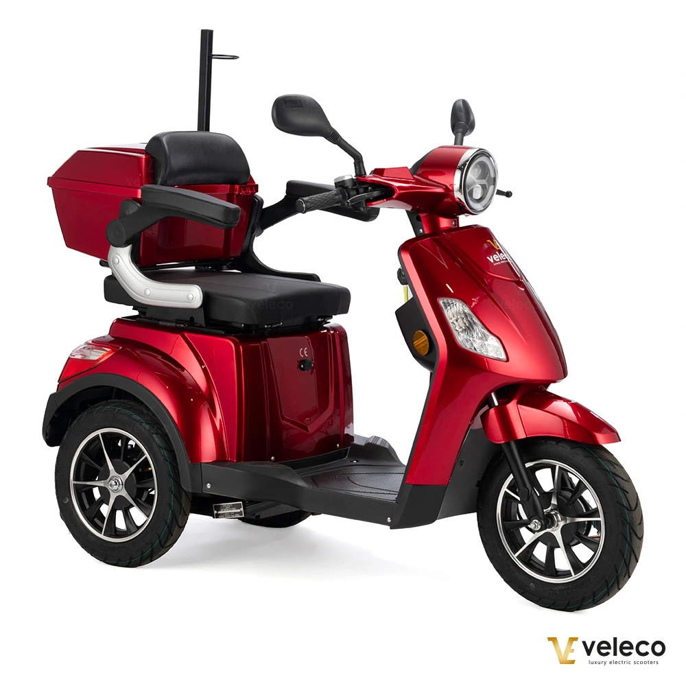 Gå-scooter Draco Röd - 5