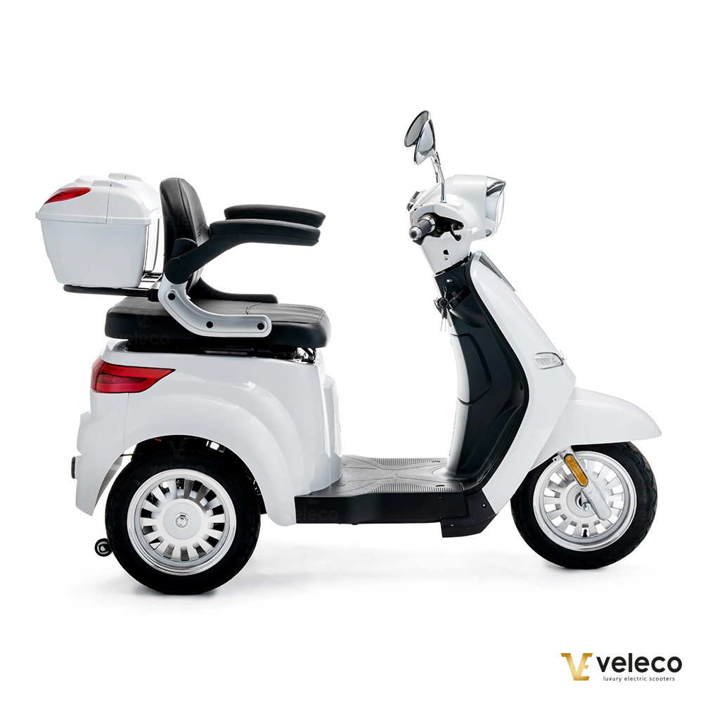 Gå-scooter Cristal Vit - 6