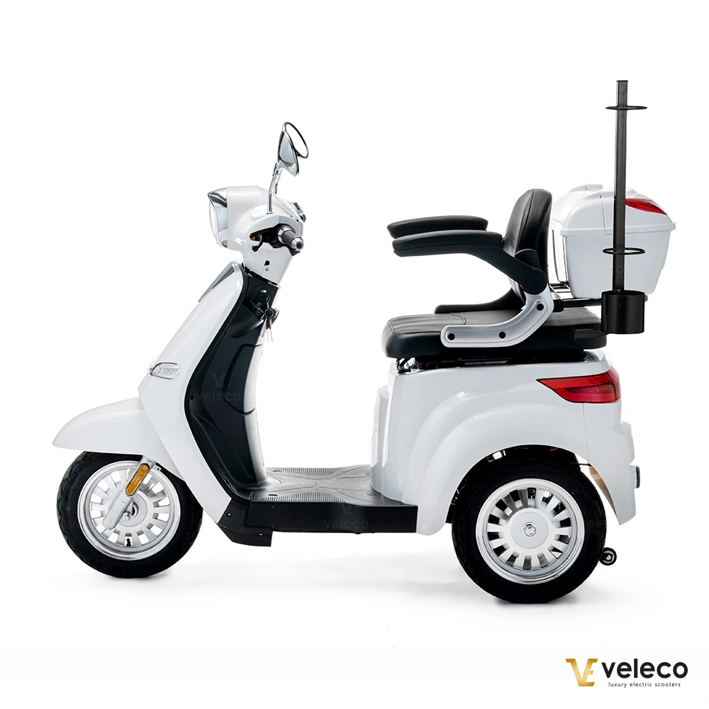 Gå-scooter Cristal Vit - 10