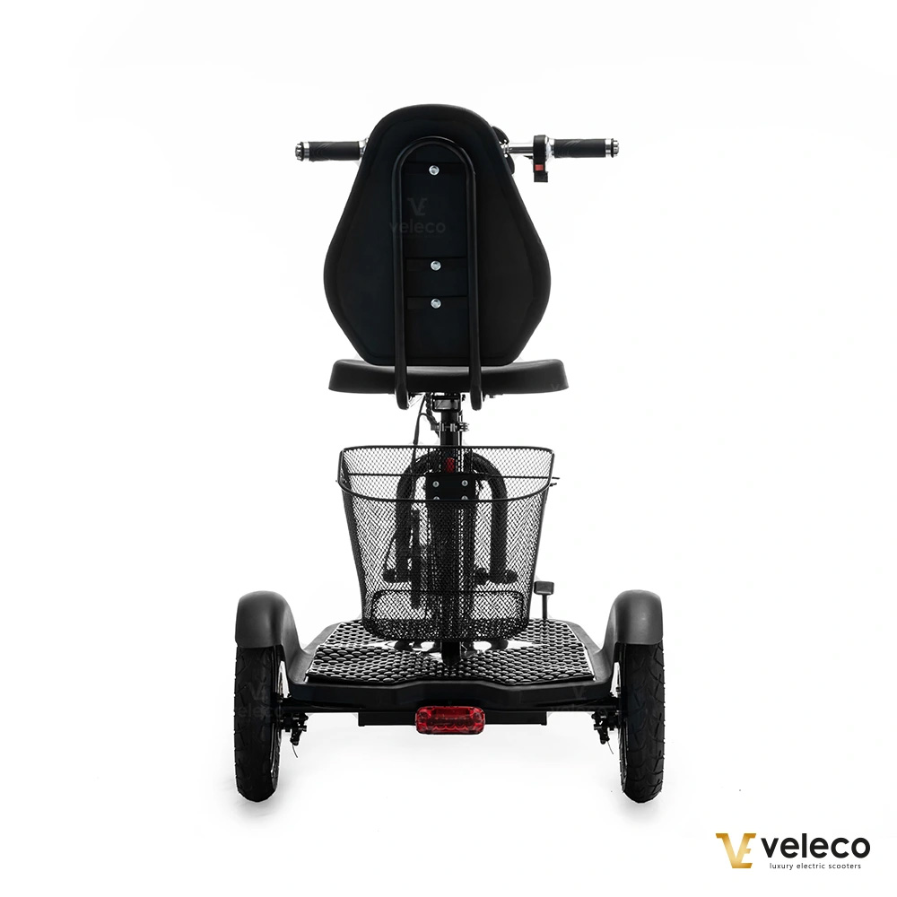 Gåscooter Foldbar Svart ZT16  - 8