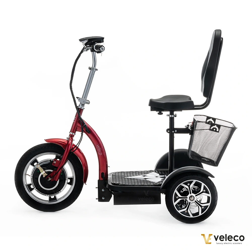 Gåscooter Foldbar Röd ZT16  - 5