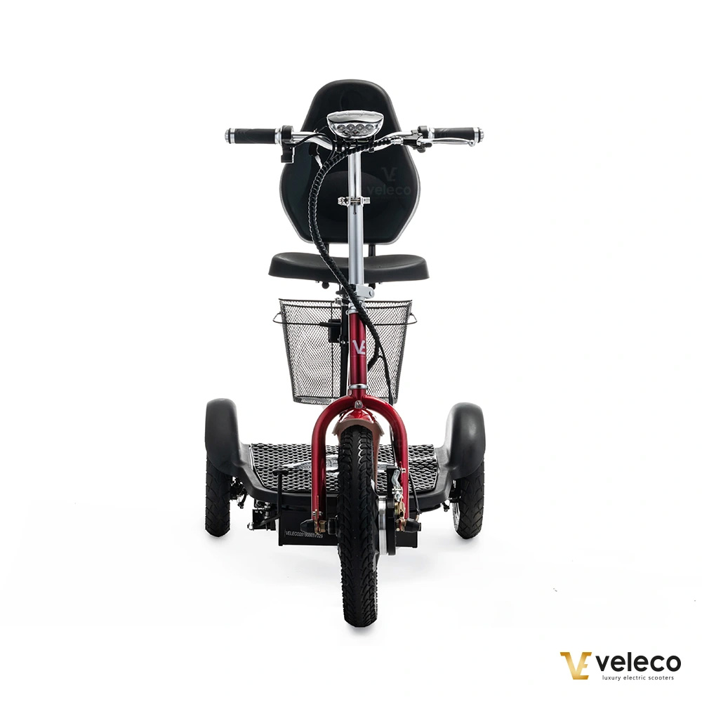 Gåscooter Foldbar Röd ZT16  - 4