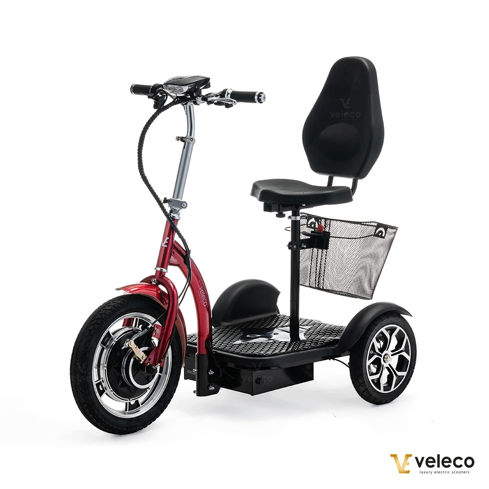 Gåscooter Foldbar Röd ZT16  - 2