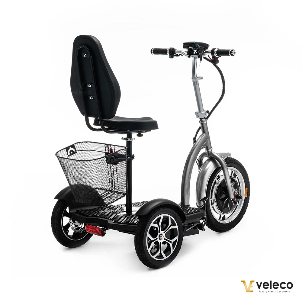 ZT16_Silver:_Hopfällbar_Scooter_för_Äldre