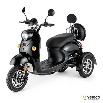 Svart_ZT63_promenadscooter_med_vespadesign,_MDR-certifierad_för_högsta_säkerhet.