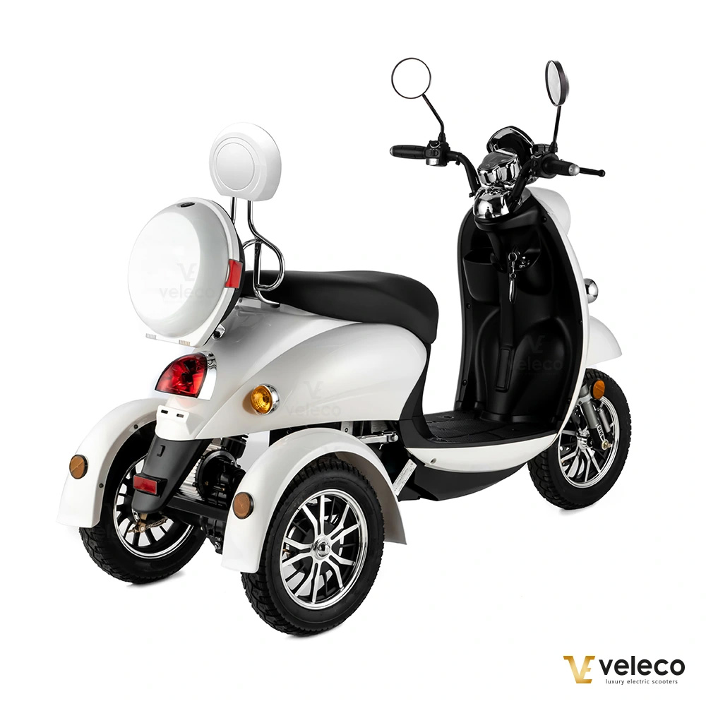  Gåscooter To-personers - ZT63 Vit - 7