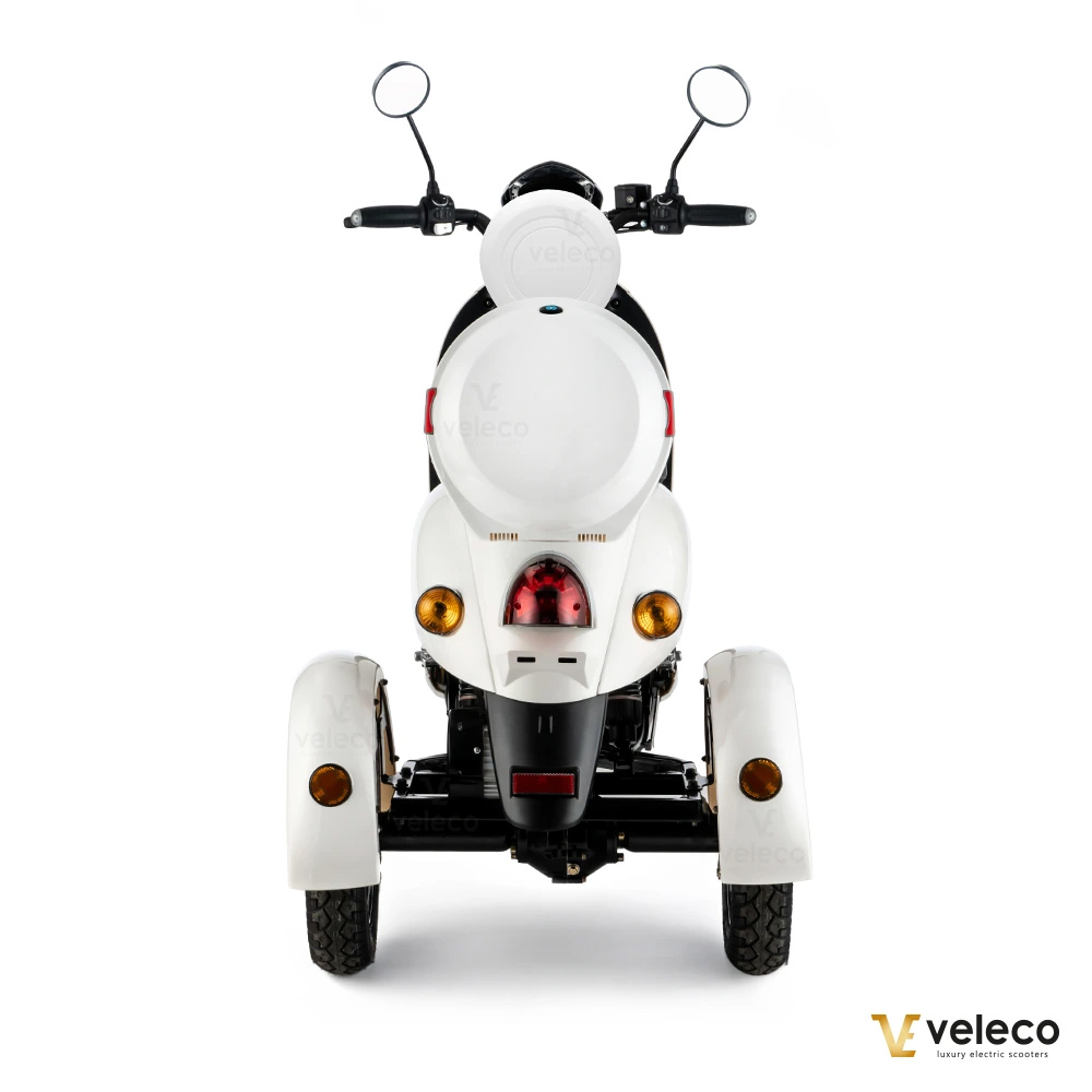  Gåscooter To-personers - ZT63 Vit - 8