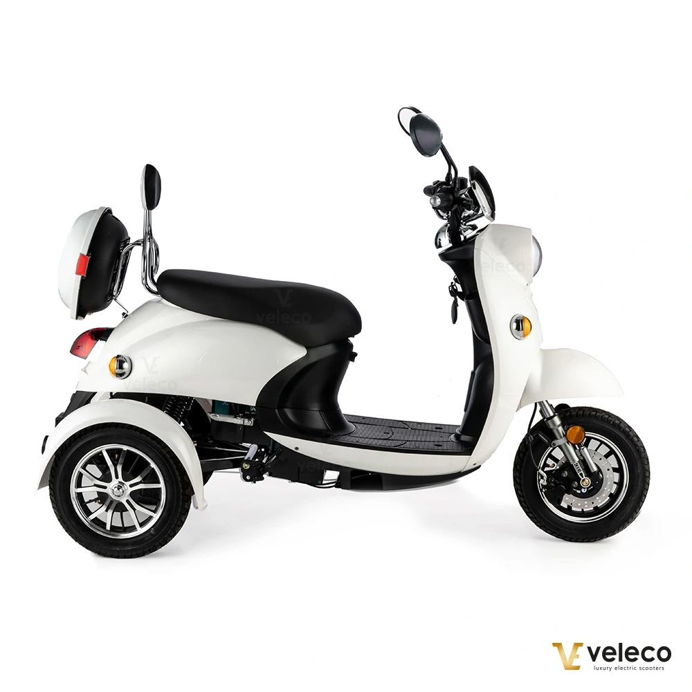  Gåscooter To-personers - ZT63 Vit - 6