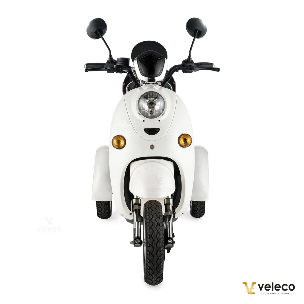  Gåscooter To-personers - ZT63 Vit - 4