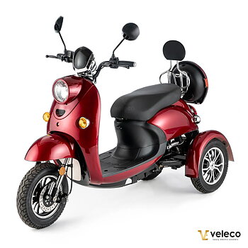 MDR-certifierad_permobil_röd_ZT63:_perfekt_promenadscooter_för_äldre_och_seniorer_tvåsitsig.