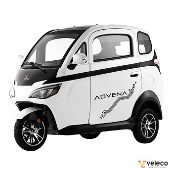 Elmopedbil Advena vit