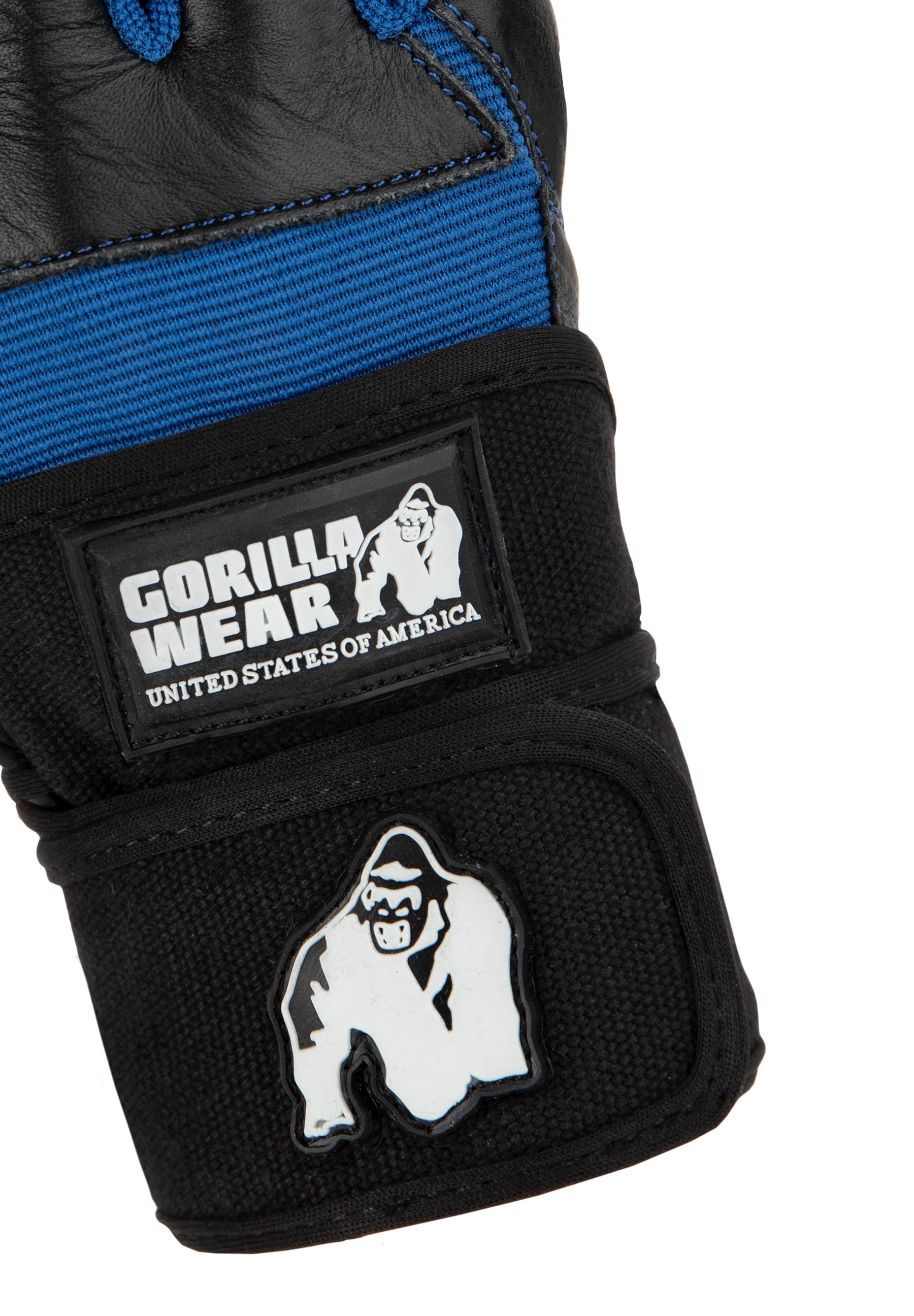 Dallas Wrist Wraps Gloves, black/blue - 4