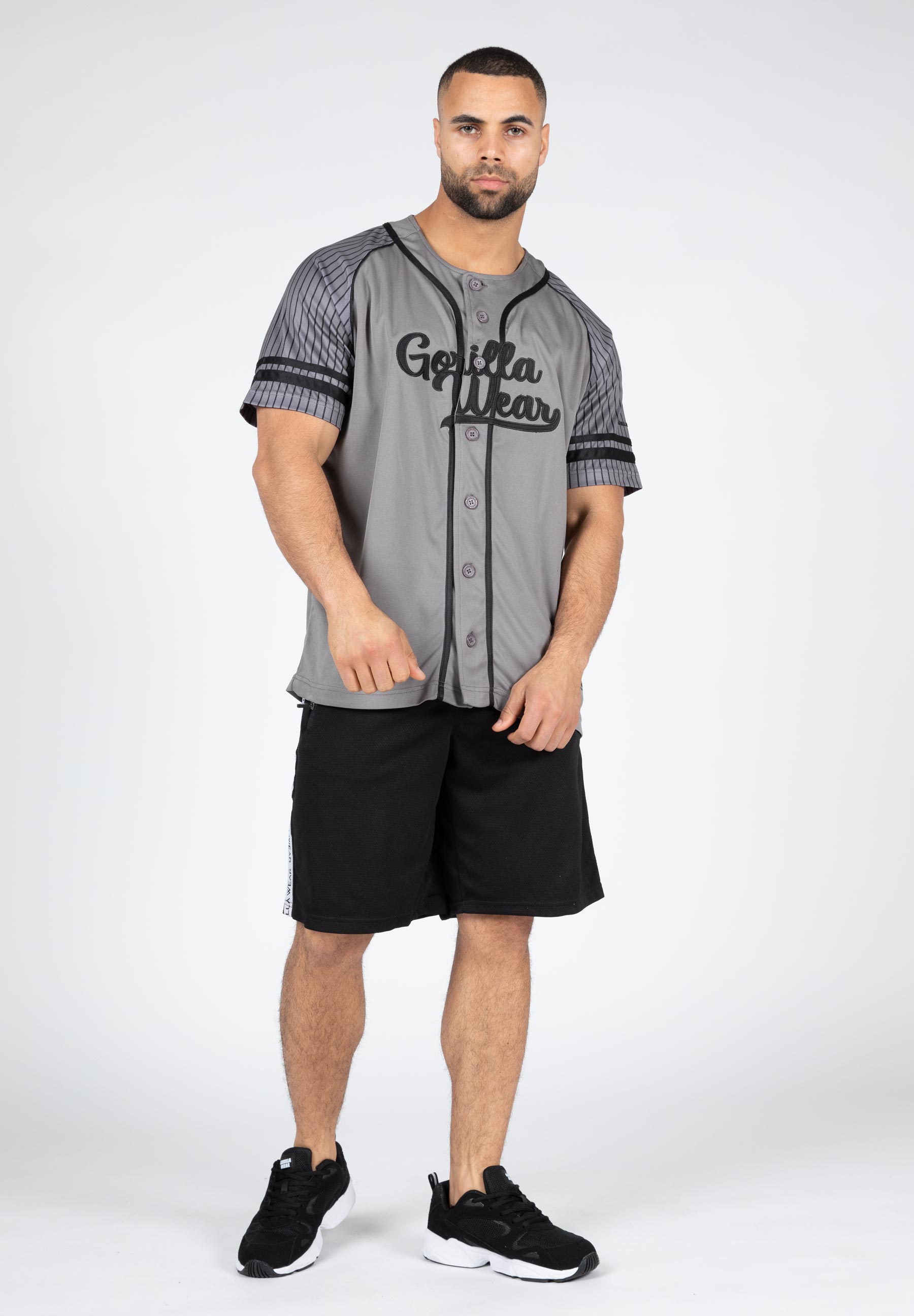 82 Baseball Jersey, grey - 6