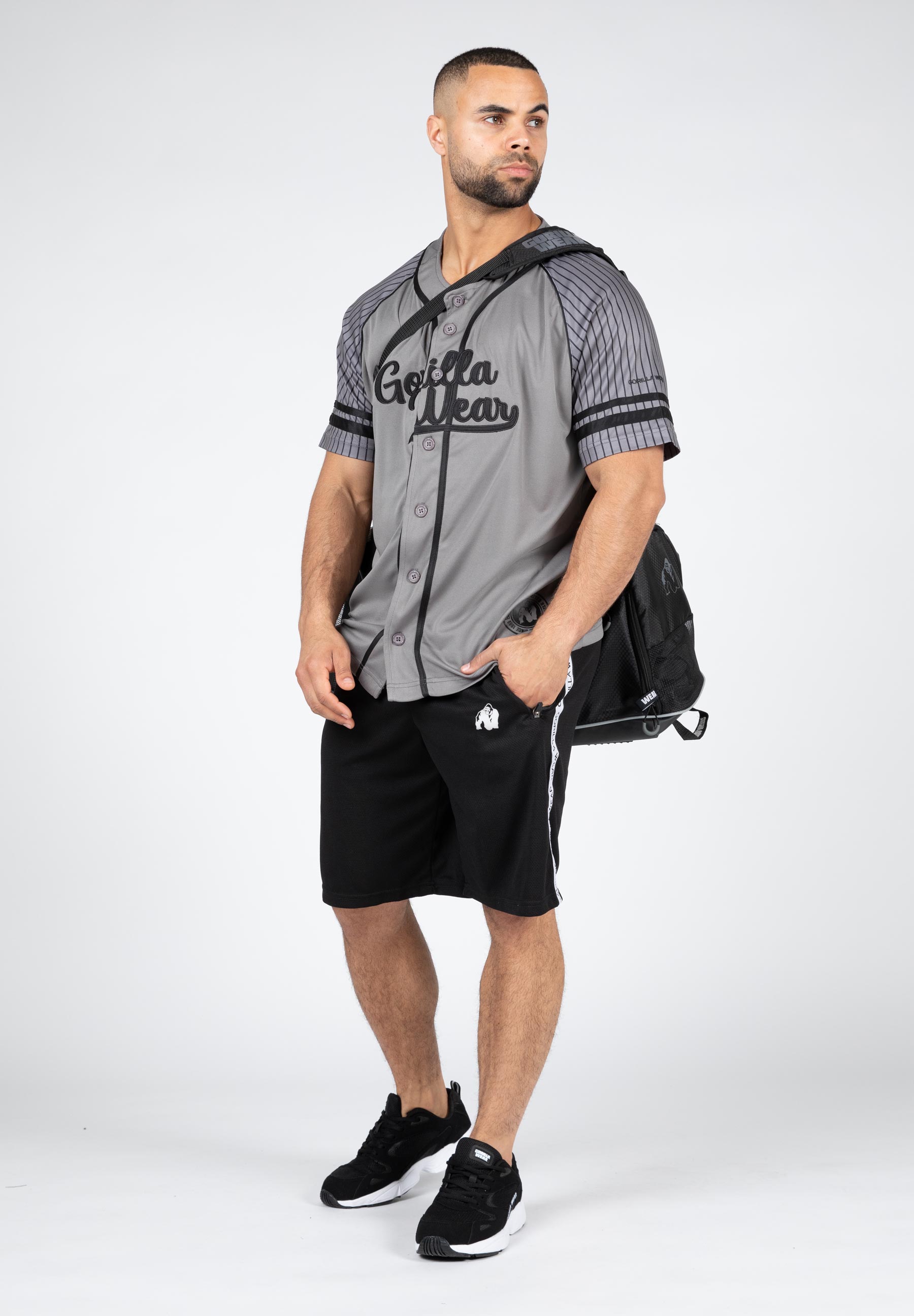 82 Baseball Jersey, grey - 7