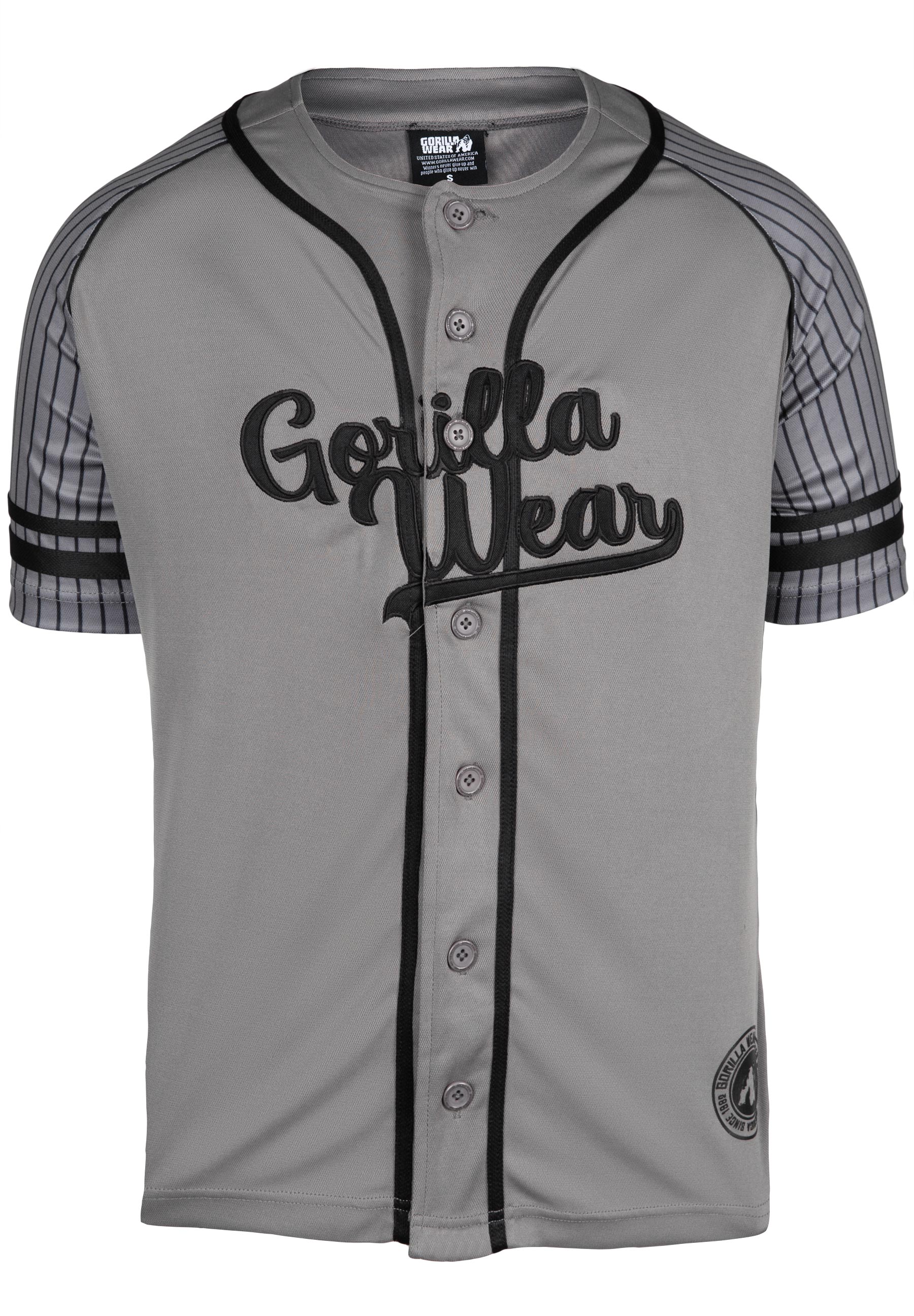 82 Baseball Jersey, grey - 4